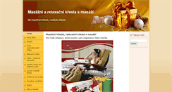 Desktop Screenshot of nejlevnejsi-masazni-kresla.cz