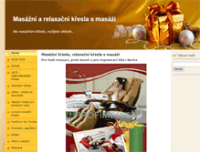 Tablet Screenshot of nejlevnejsi-masazni-kresla.cz